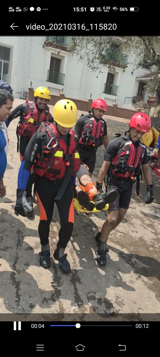 Flood Rescue Exercise
