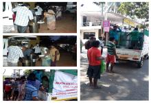 20-Apr-2020 Report 2: Cooked food being distributed and served to the needy at various places in North Goa